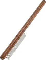 Yardwe Solid Wood Pet Comb Decoration Comb Cleaning and Cleaning Brush Small Solenoid Valve Pole Operate Multi-function Gap Brush Scarf Clips Conditioner Stopper Wire Bauble Nozzle Wooden