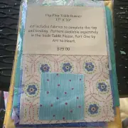 New Flip Floo Table Runner 17”x39” Kit Traditions at the White Swan