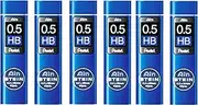 Pentel - Ain Stein Mechanical Refill Leads - 0.5mm - HB - 3 Tubes - 120 Leads