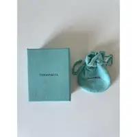 在飛比找蝦皮購物優惠-二手 Tiffany&Co 戒指盒 首飾盒 紙盒+飾品袋