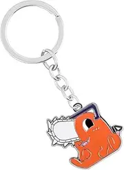 [Weeb Keychains] Anime Keychain with Gift Box, Anime Merch with Denji, Makima, Power, Aki & Chainsaw Man Charms