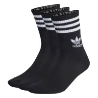 在飛比找momo購物網優惠-【adidas 愛迪達】運動襪 長襪 中筒襪 男襪 女襪 三