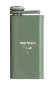 Stanley X FRGMT Classic Flask - 8oz Hammertone Green Sold Out - Hiroshi Fujiwara