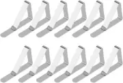 12 Pcs Picnic Tablecloth Clips Outdoor Tables Premium Thick Metal Holding Clip