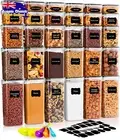 30 Pack Airtight Food Storage Containers Set Pantry Kitchen Organisation Cereal