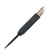 24pc Formula Sports 22g Frontier Black Brass Barrel Dart Tempered Steel Point