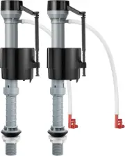 2Pcs Universal Toilet Fill Valve Replacement Kit Height Adjustable Toilet Float