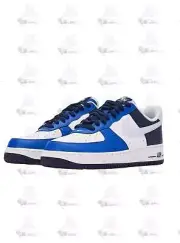 Nike Air Force 1 Low '07 LV8 White Blue Black FQ8825-100 Sneaker Shoe Trainer