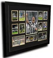 ALESSANDRO DEL PIERO JUVENTUS FC SIGNED LIMITED EDITION FRAMED MEMORABILIA