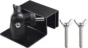 CWOQOCW Universal Gutter Mount for Camera Weatherproof Gutter Bracket Screw Adapter for Solar Panel(Black), 1181196187