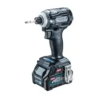 在飛比找PChome24h購物優惠-MAKITA TD001GD204(黑) 40V充電式無刷衝