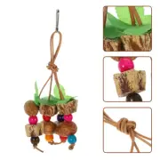 Parrot Chewing Toy for Bird Cages Colorful Hanging Tearing Toy