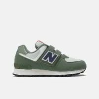 在飛比找PChome24h購物優惠-【New Balance】574 Hook & Loop 中