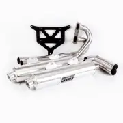 HMF Performance Dual Full Exhaust BRUSHED Polaris RZR 1000 XP 1000XP RZR1000XP