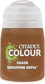Games Workshop - Citadel Paint - Shade: Seraphim Sepia (18ml)