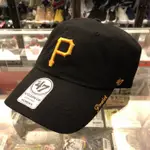 BEETLE 47 BRAND 老帽 匹茲堡海盜 PIRATES 大聯盟 職棒 MLB 黑黃 LOGO