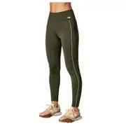 Running Bare Womens Ab-Waisted Tribute Full Length Tights