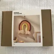 BNIB Macrame Rainbow Hanging Craft Kit In Box. make Yourself - TYPO