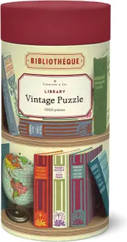 Cavallini - Library Puzzle 1000pc