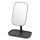 Brabantia Mirror With Storage Tray (Dark Grey)