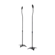 2pcs Speaker Stands Stand Rear Surround Sound Satellite Speakers Adjustable