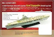 Infini Model IM53510 1/350 IM Series German Navy Aircraft Carrier GRAF Zeppelin/TR Company Ship Detail Up Set Plastic Model Parts