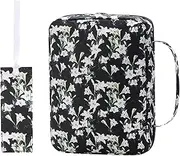 rockible Bible Cover Handbag Carrying Book Case for Women Friends Lady Mother Study, Style D