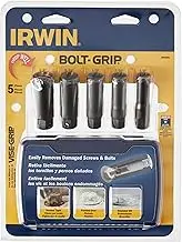 IRWIN Tools BOLT-GRIP Deep Well Bolt Extractor Set, 5-Piece (3094001)