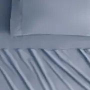 Sheridan Byren Percale Sheet Set in Blue Mist Size: Double Material: Cotton/Tencel/Lyocell @Sheridan Rewards