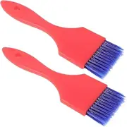 FRCOLOR 2pcs Hair Dye Brush Set Soft Bristle Colour Applicator for Tinting Convenient Salon Grade Tool for Gentle Hair Care Vibrant Colouring