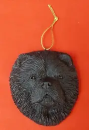 Vintage K-9 Kreations Chow Christmas Ornament Style C12B