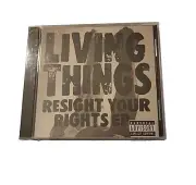 LIVING THINGS Resight Your Rights CD 4 Track EP Enhanced Explicit SEALED