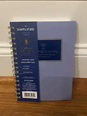 Emily Ley Simplified 2025 Calendar Planner Weekly New Year Fashion Light Blue