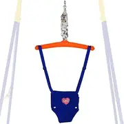 Kid Bouncer, Kids Swing Seat Jumper, Indoor Toddler Jumper, Portable Toddler Jumper with Adjustable Strap, Walking Harness Function Jumper, Swing Bouncers for Fun Activity Girls and Boys