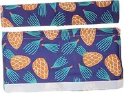 VICASKY 2pcs Baby Stroller Armrest Covers Universal Fit Cotton Handle Protectors for Prams Cartoon Prints Breathable Anti-Slip Machine Washable