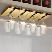 Convenient For Under Cabinet Wine Glass Holder Rack for Organizing Stemware