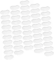 NULYLU Hair Cutting Eye Shields for Boys and Girls 100pcs Pack Pet Material Visors Eye Protection Mask Hair Baffle Non-deforming Vision Unaffected
