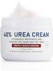 Urea Cream, 40 percent Foot Care Lotion for Cracked Heels,Cracked Heels, Ultra,Rough, Dry, Calloused Feet,Softening Rough skin on feet 5.29 fl.oz for All Skin