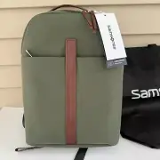 Samsonite Virtuosa Backpack Pine Green New w/ Dust Bag $89.99