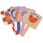 Compact Hand Mirror Single Sided Cute Handheld Mirror for Women