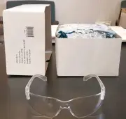 Qty 12- ERB IProtect Protective Safety Glasses Clear Polycarbonate Lens 17940