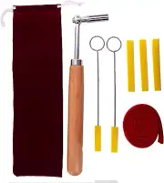 Professional 8-Piece Piano Tuning Kit with Hammer and Mute Tools