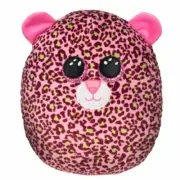 2021 TY Squish-a-Boos LAINEY the Leopard Cushion Pillow (Small Size) Plush MWMTs