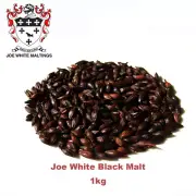 Joe White Black Malt 1kg Home Brew Dark Ales Stouts Bocks Beer Malt
