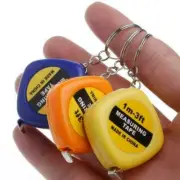 1/5pcs Easy Retractable Ruler Tape Measure Mini Portable Ruler Keychain S4E8