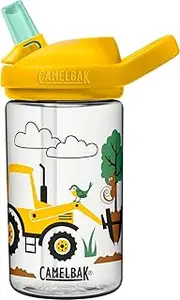 Camelbach Ediplus Kids Tritan 13.5 fl oz (400 ml) Hariki Retractor Water Bottle, Lightweight, Compact, Dishwasher Safe for Kids