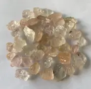 Nice Lot 320 cts Natural Peach colour Morganite Rough