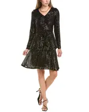 Nanette Nanette Lepore Sequined Midi Dress