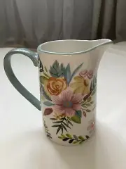 NEW Graces Teaware Ceramic Floral Pitcher