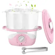 TASALON Mini Hot Towel Warmer for SPA, Esthetician,Baby Towel Steamer，Pink
